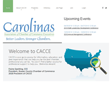 Tablet Screenshot of cacce.org